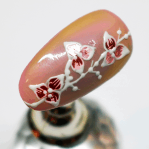 Blommer blomster negl håndmalet